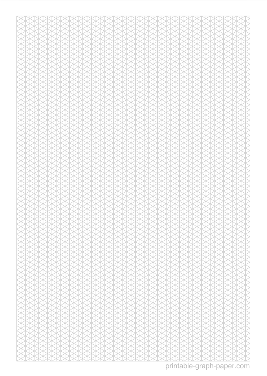 2mm printable isometric graph paper