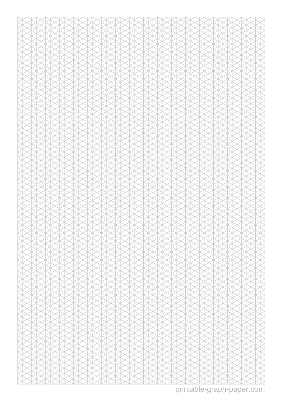 2mm printable isometric graph paper