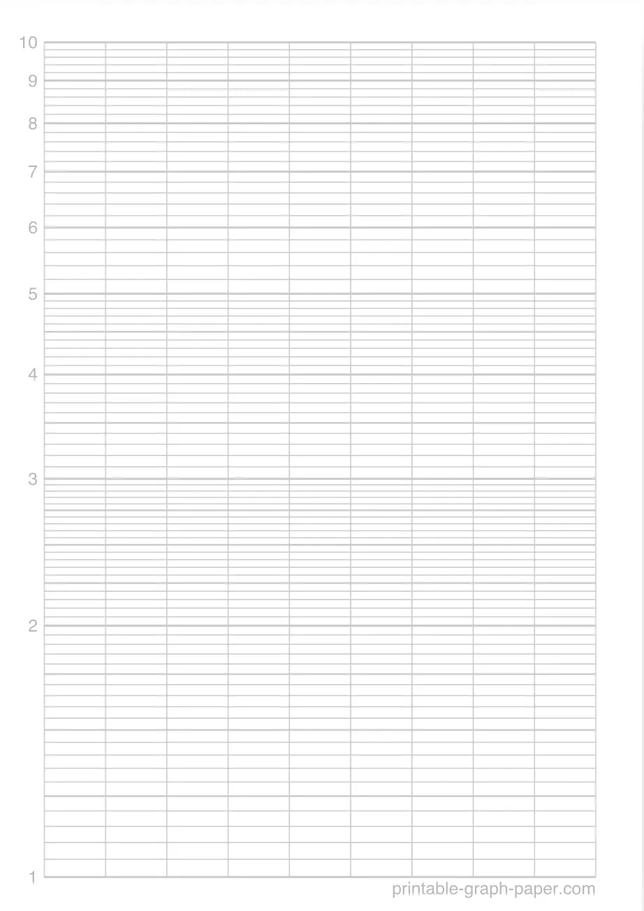 1cm printable logarithmic paper